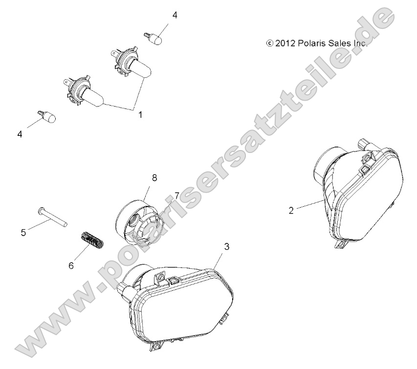Electrical, Headlights