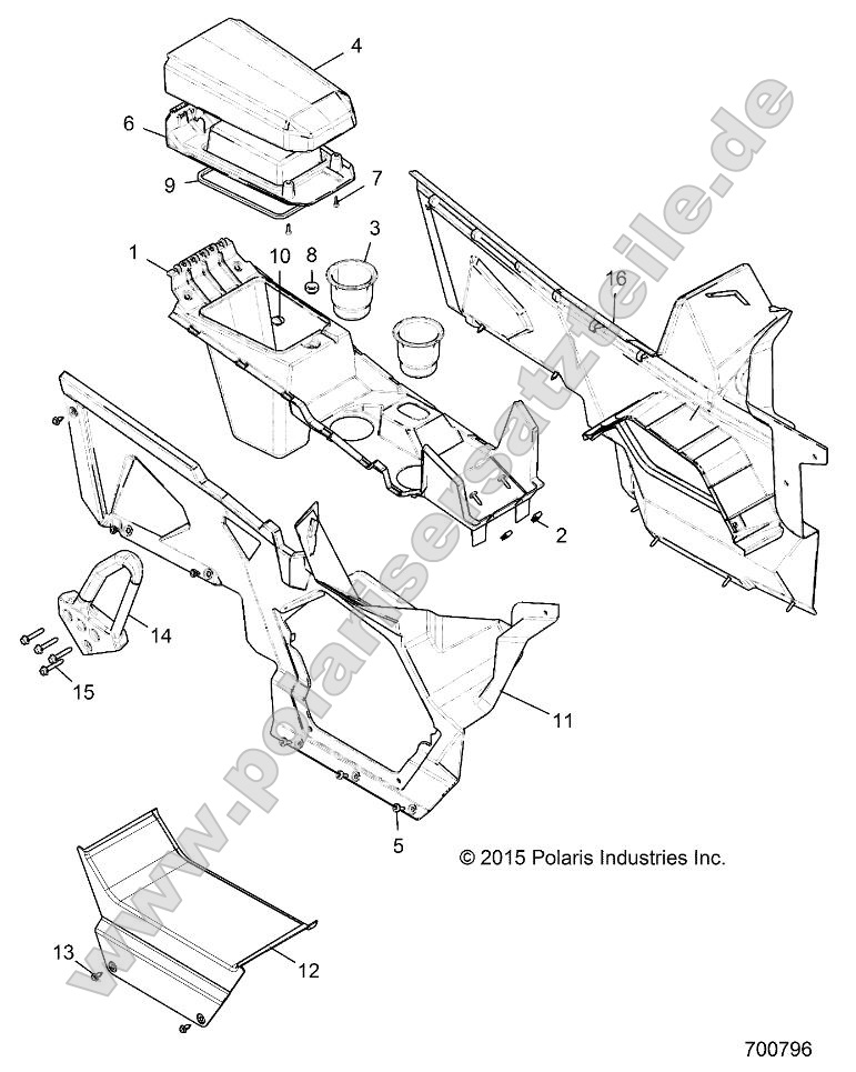Body, Center Console