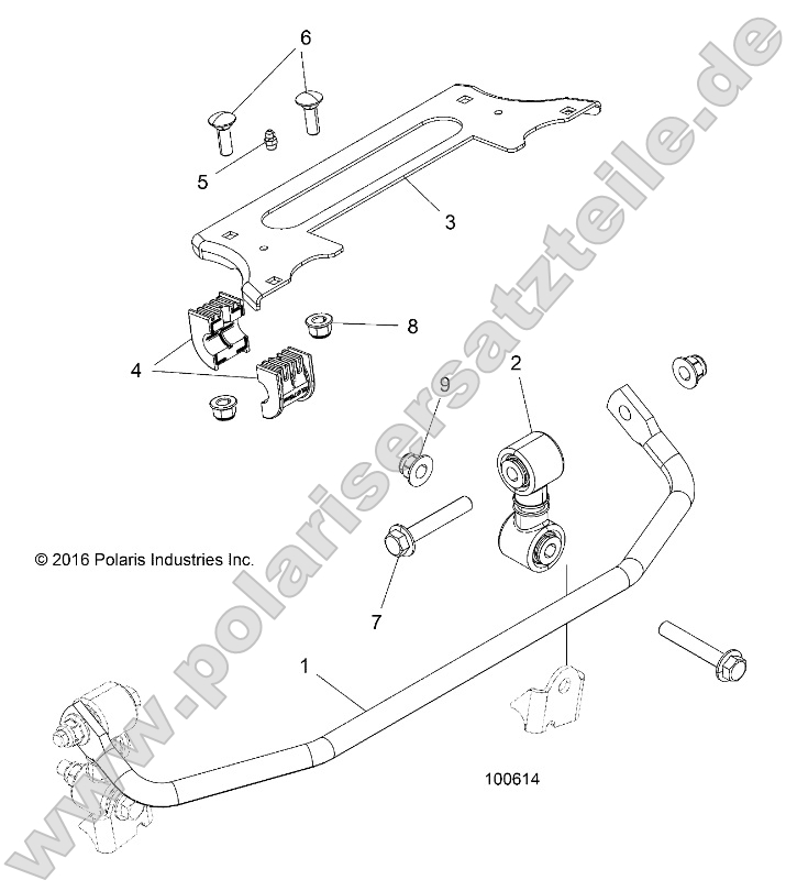 Suspension, Stabilizer Bar, Front