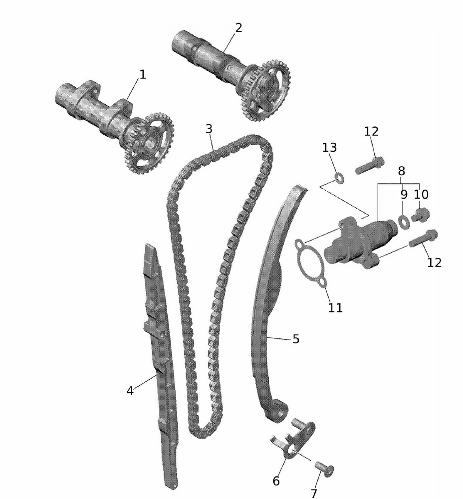 56474_0QYoo0mlMFUdDF Nockenwelle / Steuerkette