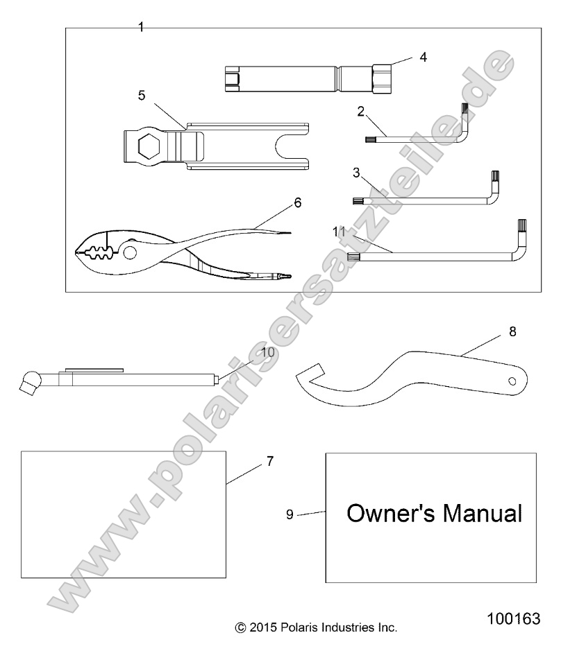 References, Tool Kit and Owners Manual