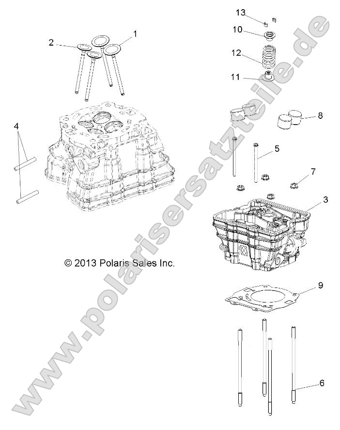 Engine, Cylinder Head