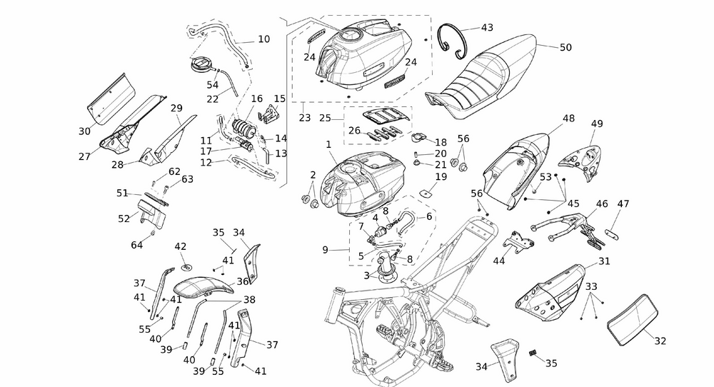 55875_0fCBe9lUwuNsO4 Verkleidung / Kraftstofftank