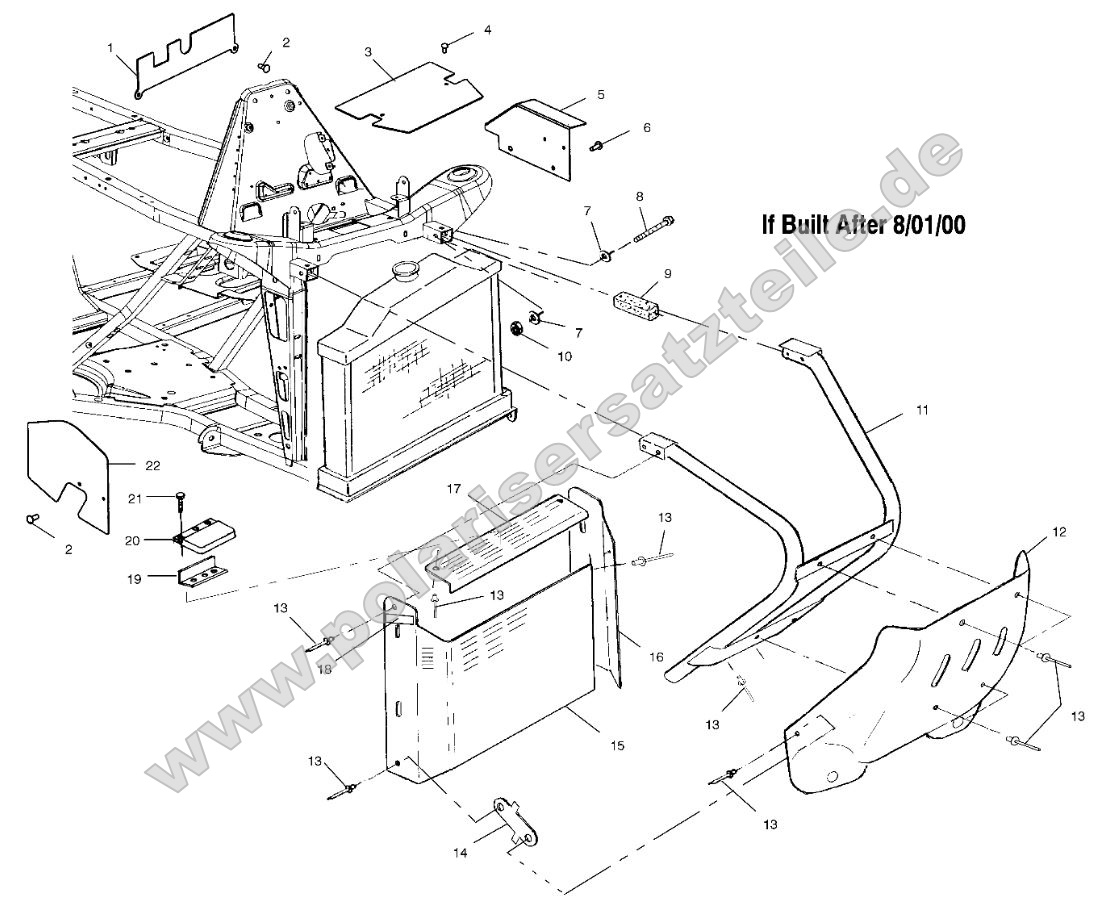 Front Bumper and Shields (4963766376A006)