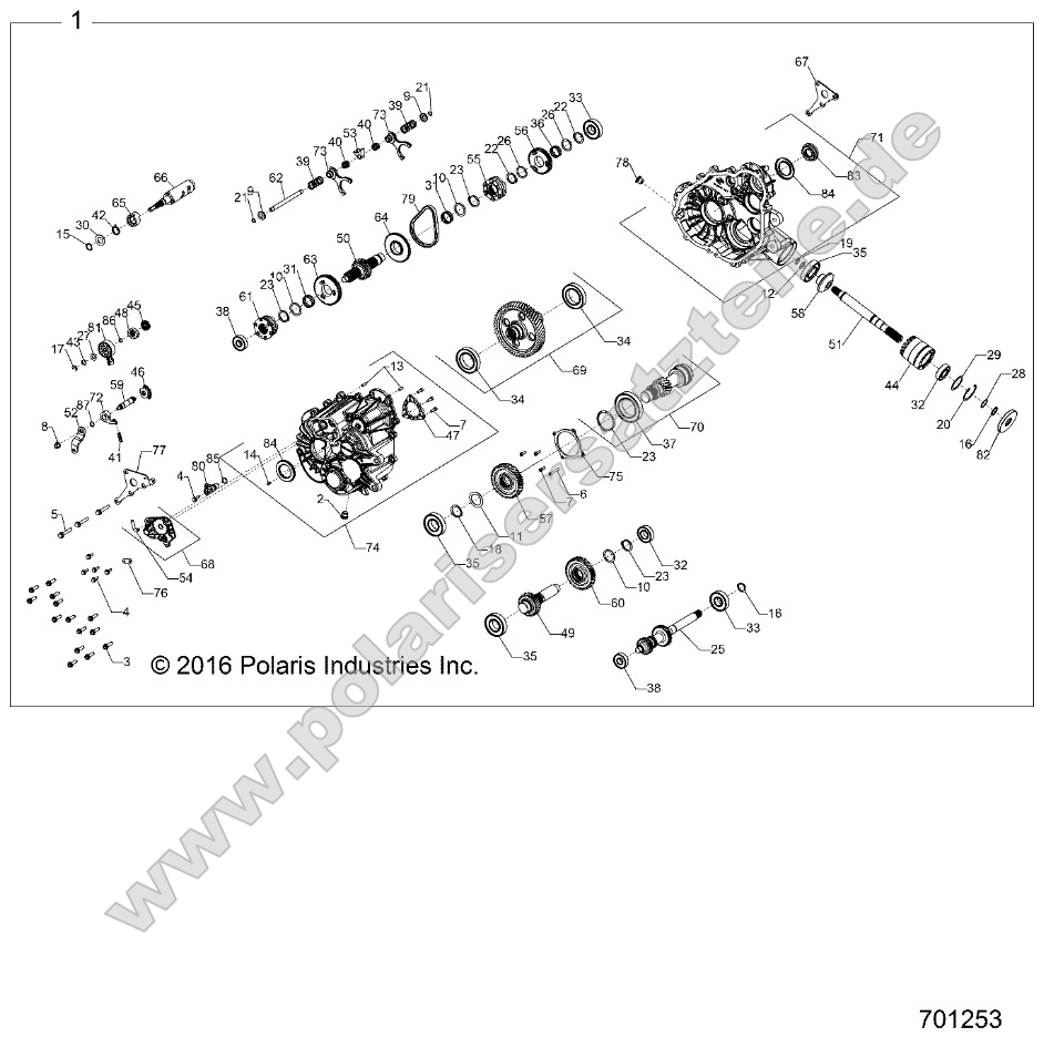 Drive Train, Main Gearcase