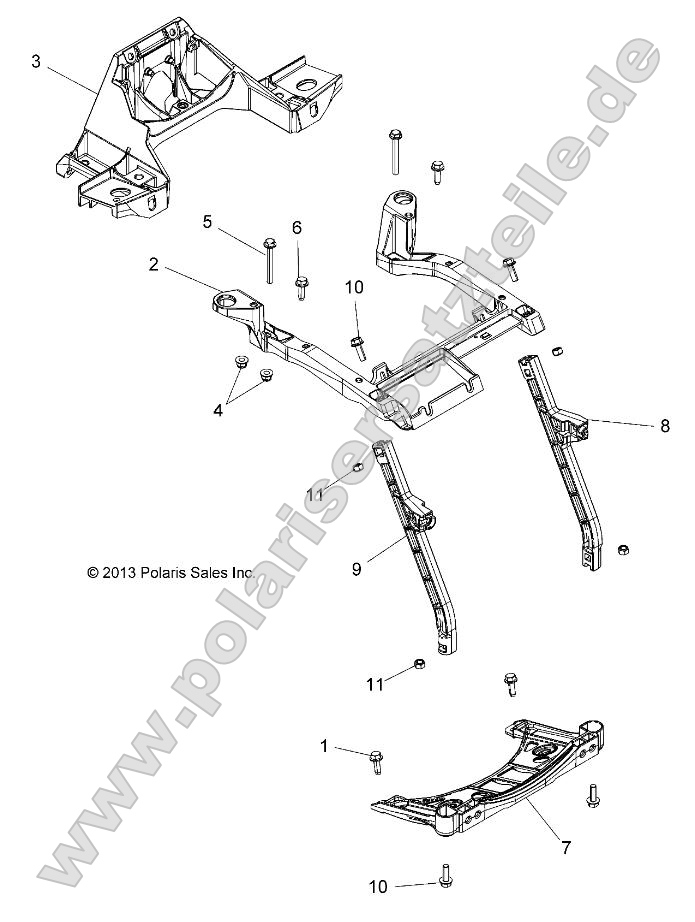 Body, Front Rack Support