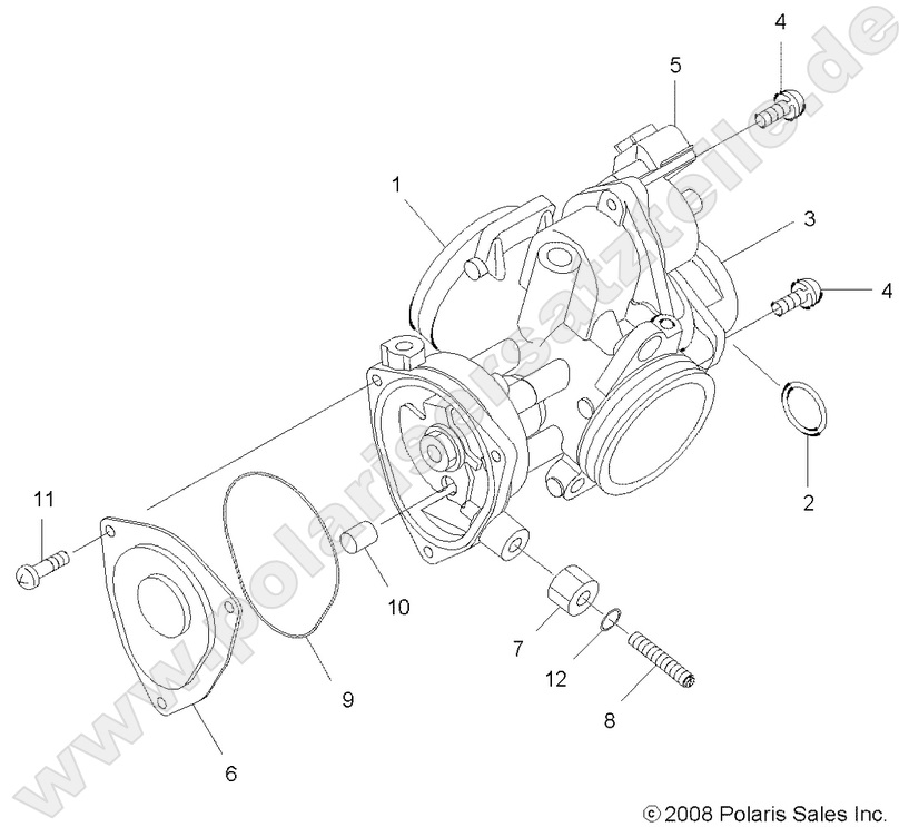 ENGINE, THROTTLE BODY
