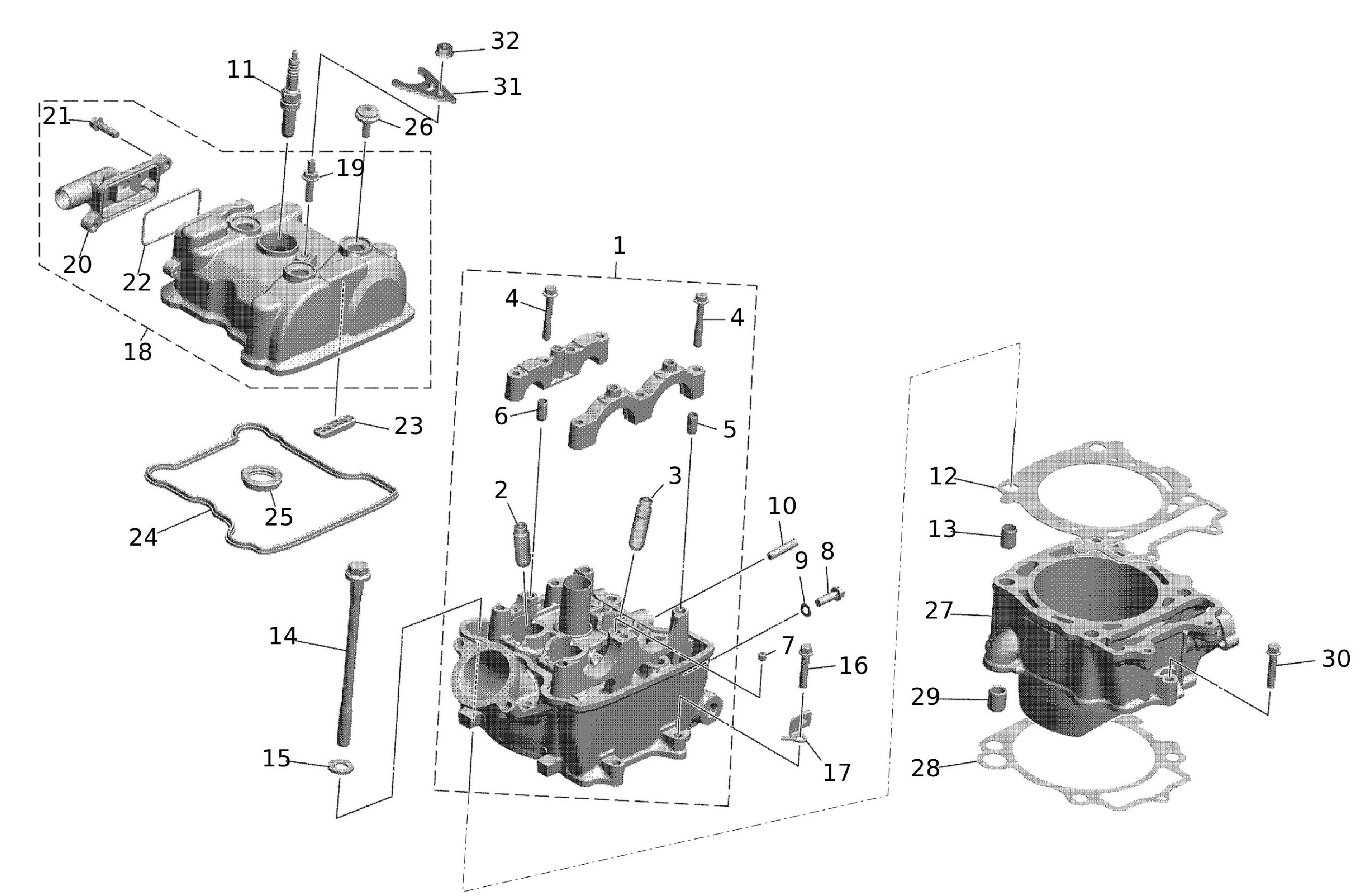 Zylinder / Zylinderkopf Zylinder / Zylinderkopf