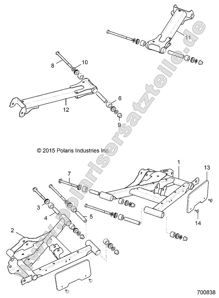 Suspension, Rear Control Arms