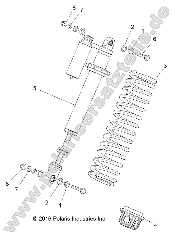 Suspension, Front Shock Mounting