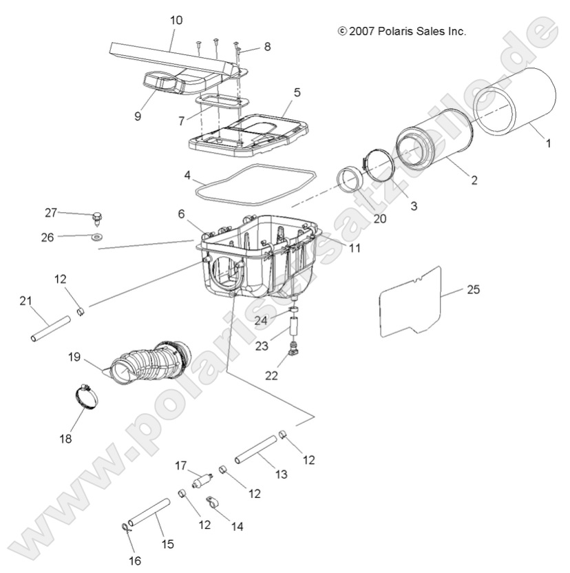 ENGINE, AIR INTAKE SYSTEM