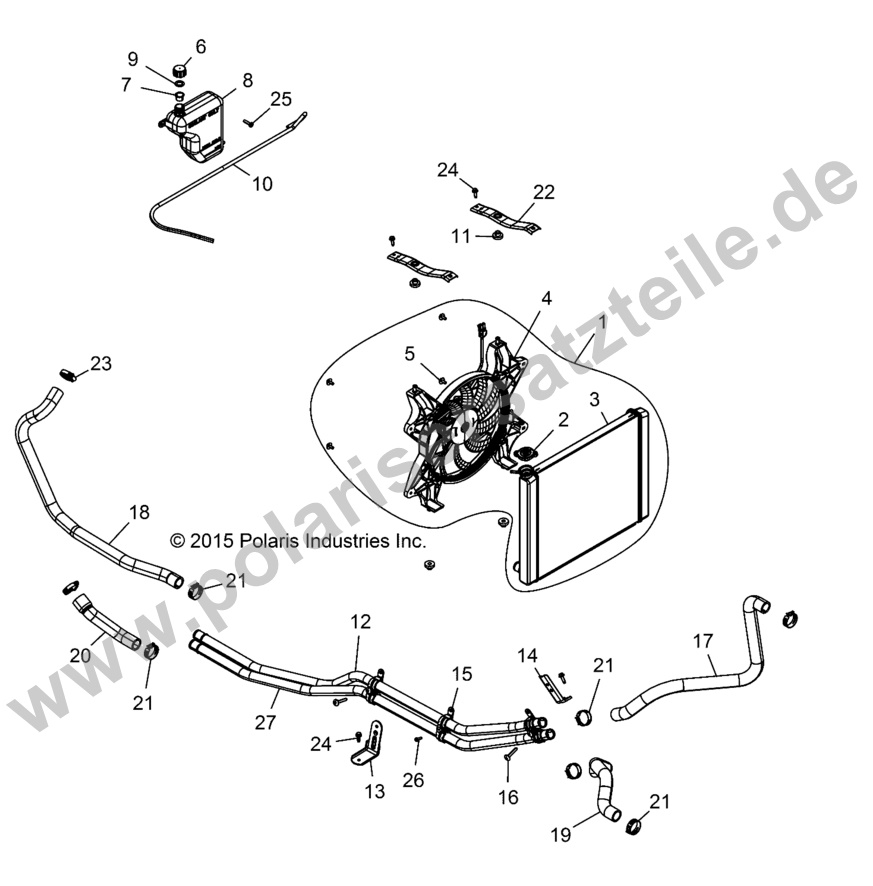 ENGINE, COOLING SYSTEM