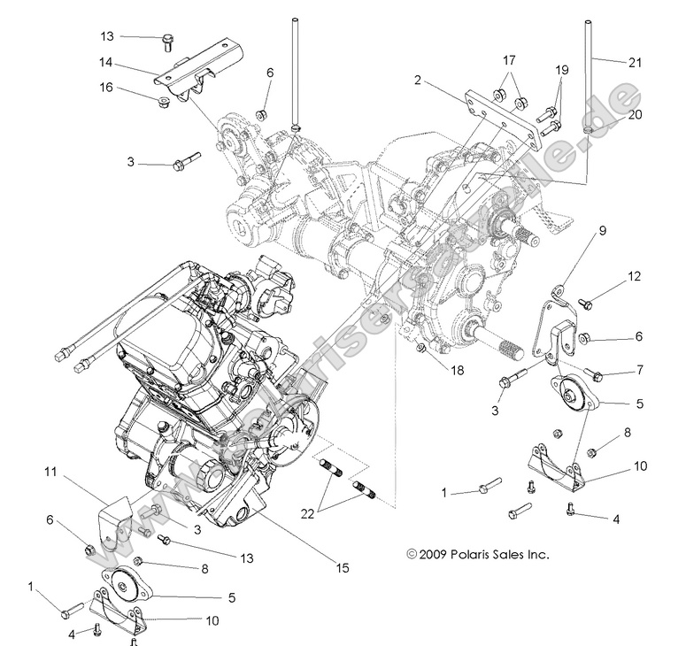 engine transmission mounting