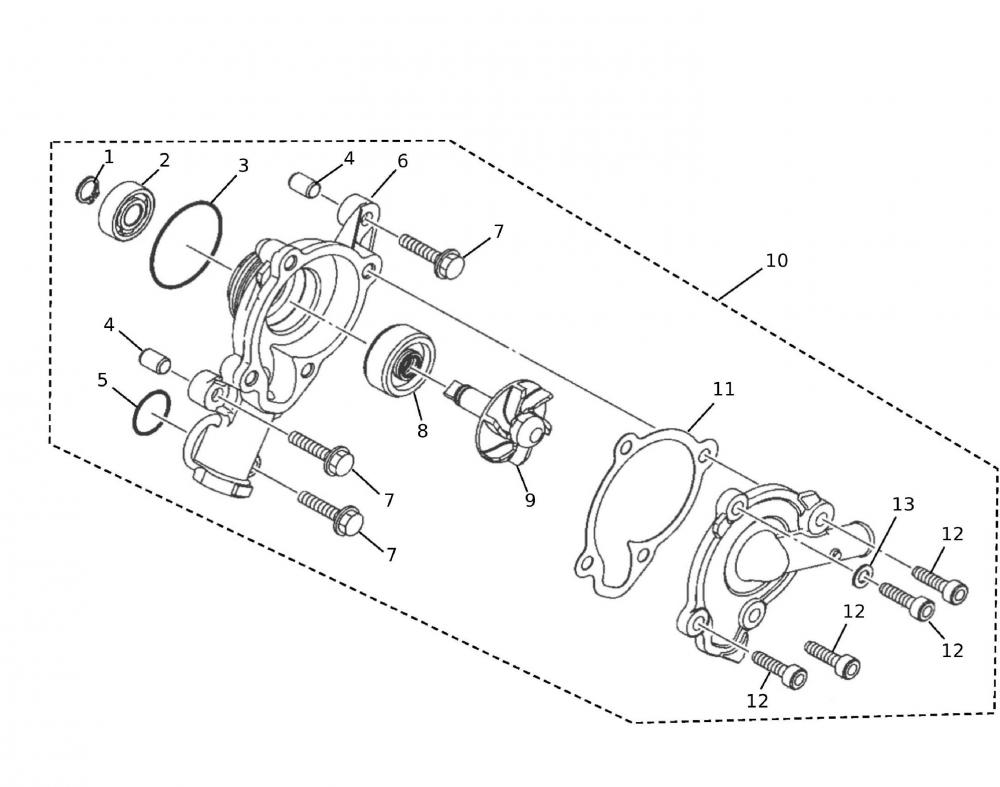 52490_54 Wasserpumpe
