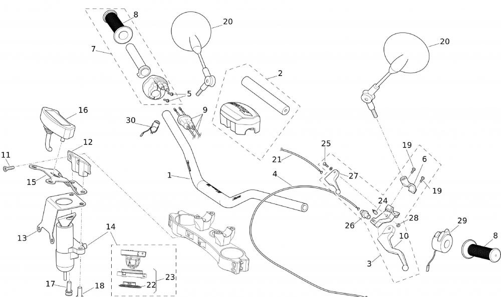 52659_29 Lenker - Bedienelemente