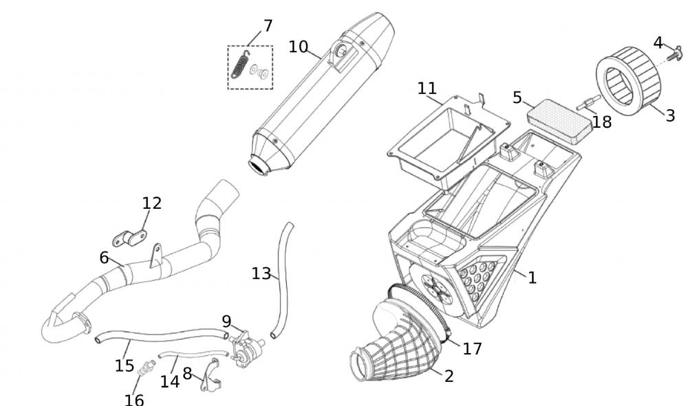 52707_65 Auspuff - Einlass