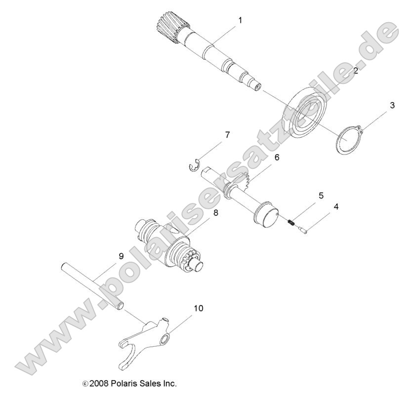 DRIVE TRAIN, DRUM SHIFT