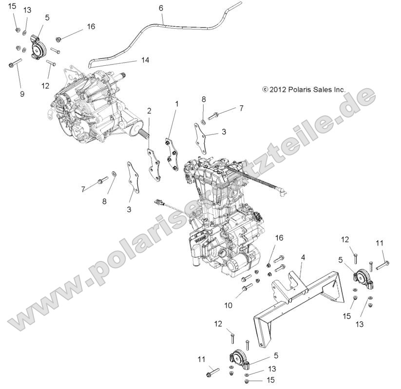 ENGINE, ENGINE and TRANSMISSION MOUNTING