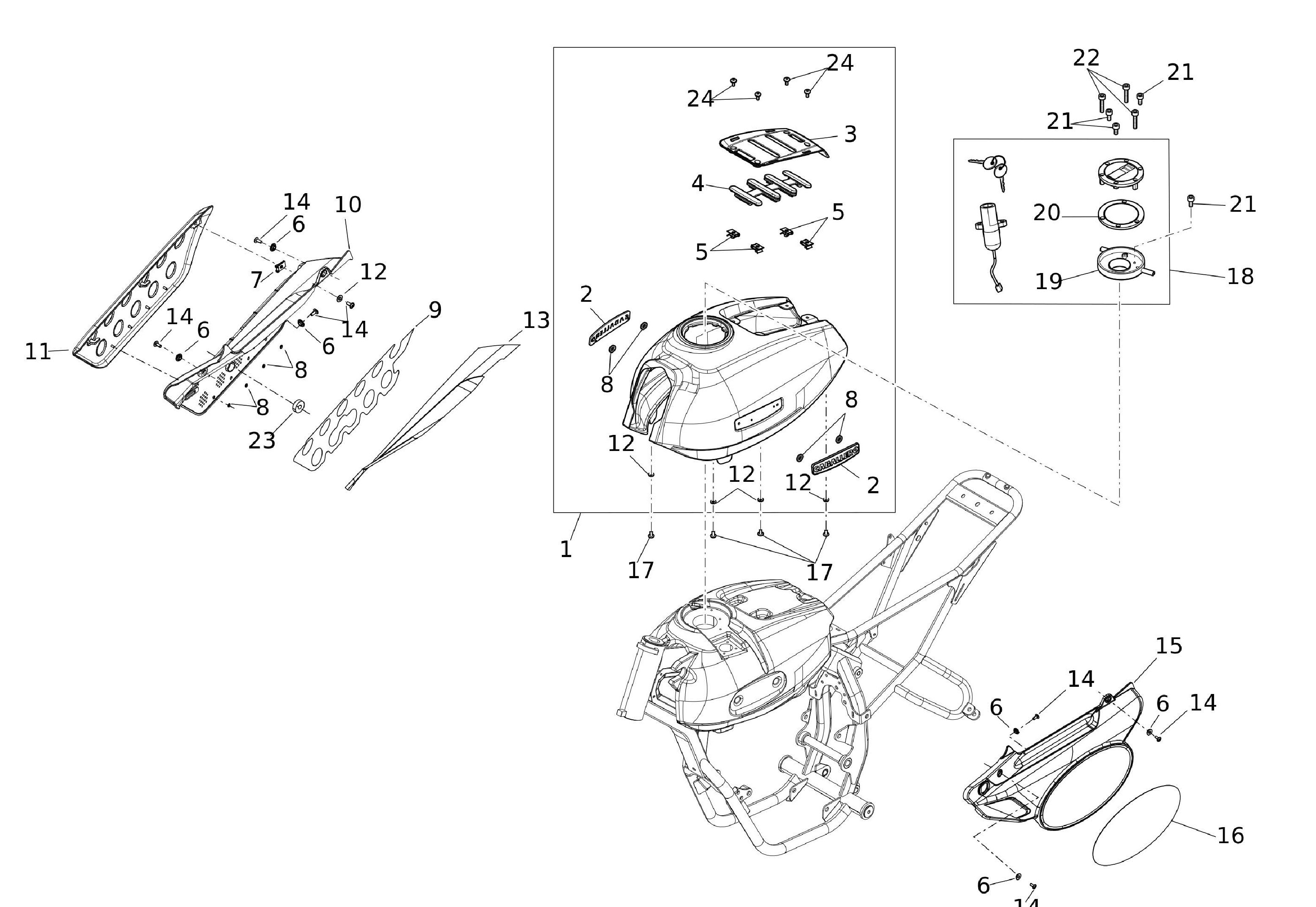 Tankverkleidung Tankverkleidung