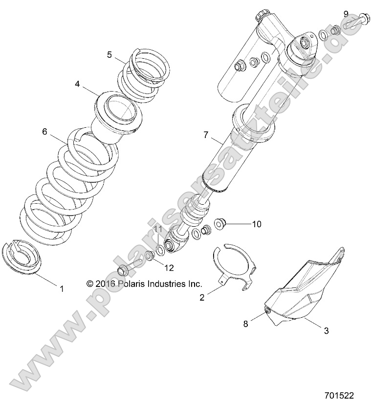 Suspension, Rear Shock Mounting