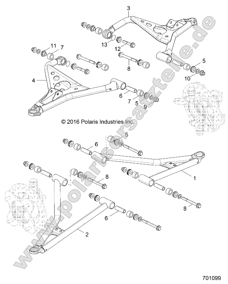 Suspension, Front Control Arms