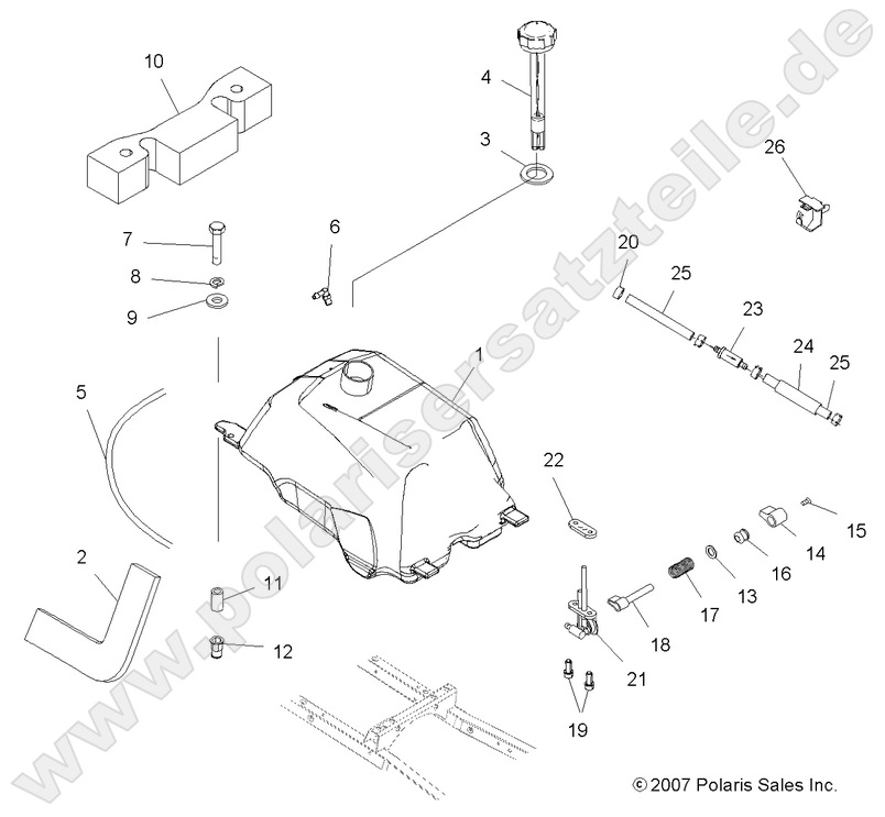 BODY, FUEL TANK ASM.
