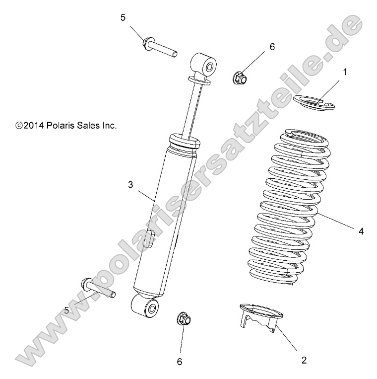Suspension, Front Shock (49RGRSHOCKFRT7044130)
