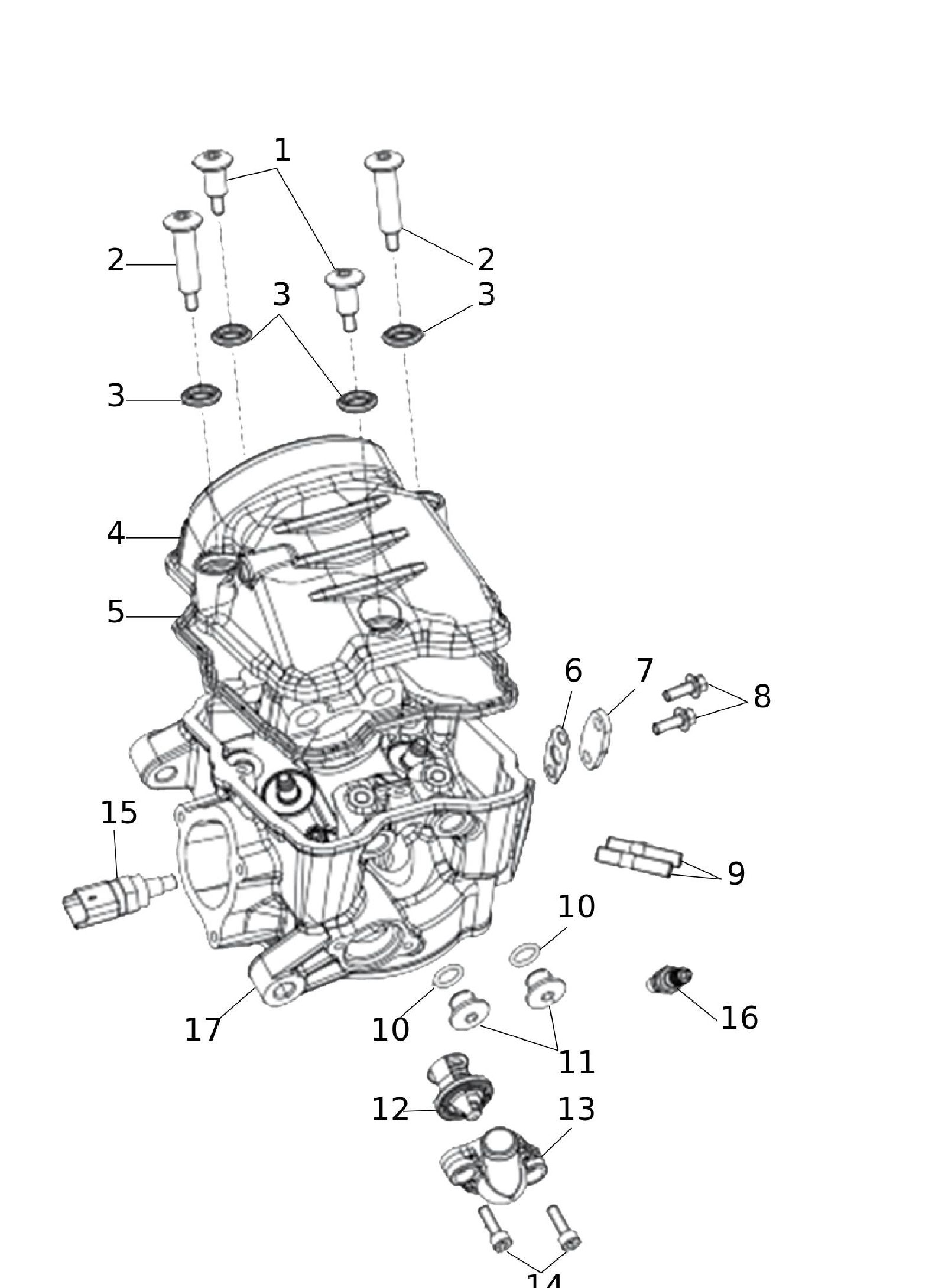 Zylinderkopf Zylinderkopf