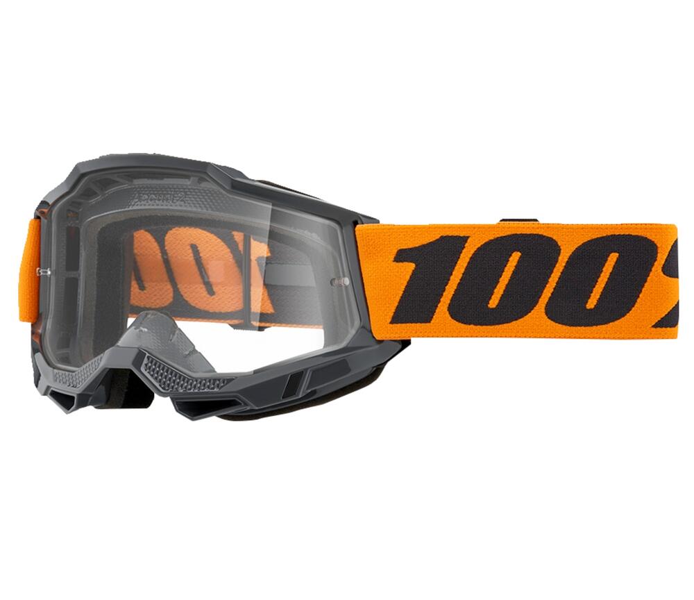 100% Crossbrille Accuri 2 - Orange orange-grau - klares Glas