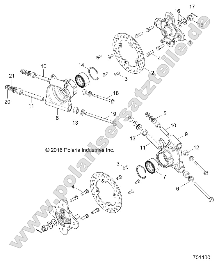 Suspension, Rear Carrier