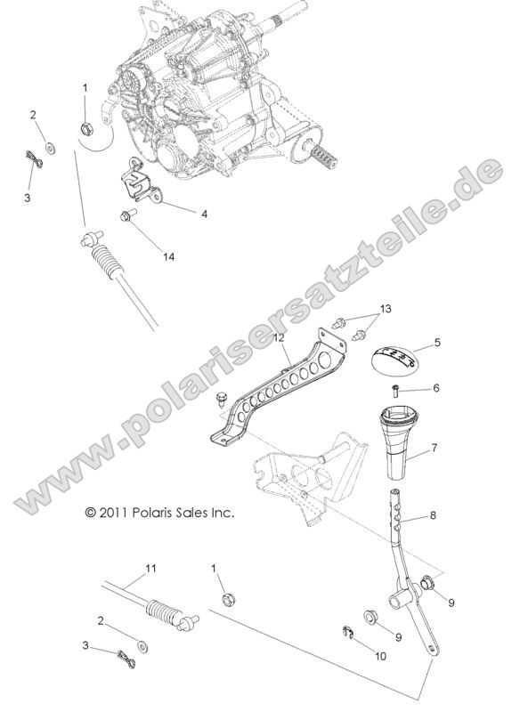 DRIVE TRAIN, GEAR SELECTOR