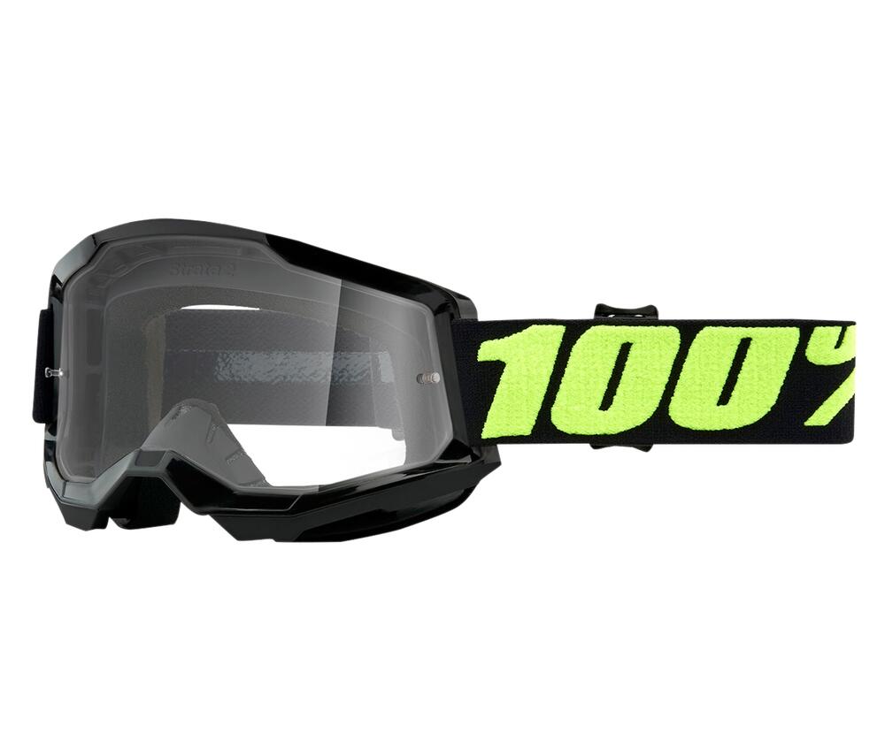 100__Crossbrille_Strata_2___Upsol___klares_Glas_50421_101_11 100% Crossbrille Strata 2 - Upsol schwarz - klares Glas