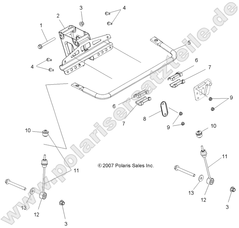 SUSPENSION, TORSION BAR