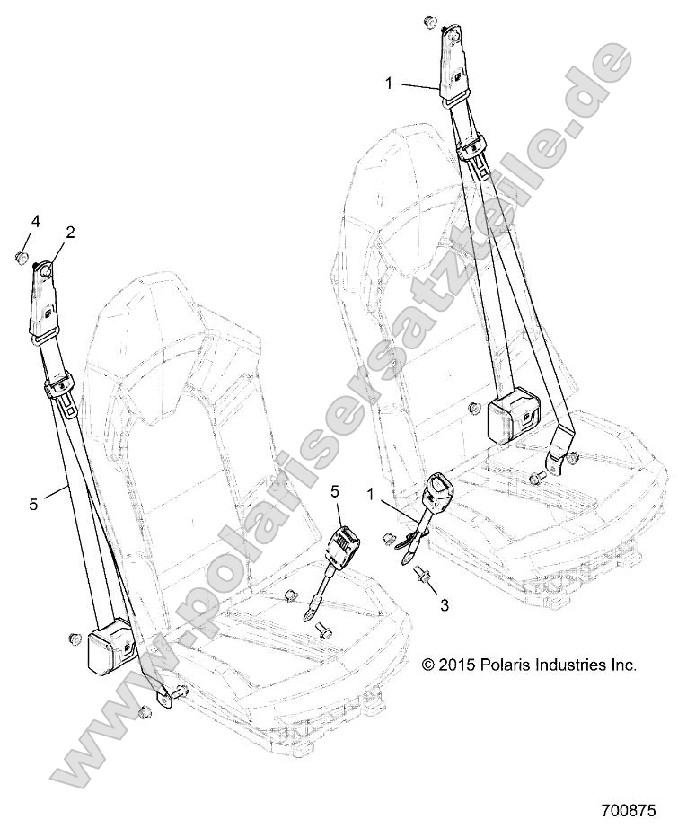 Body, Seat Belt Mounting