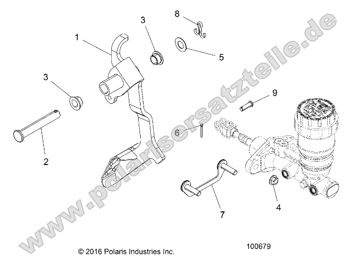 Brakes, Pedal and Master Cylinder