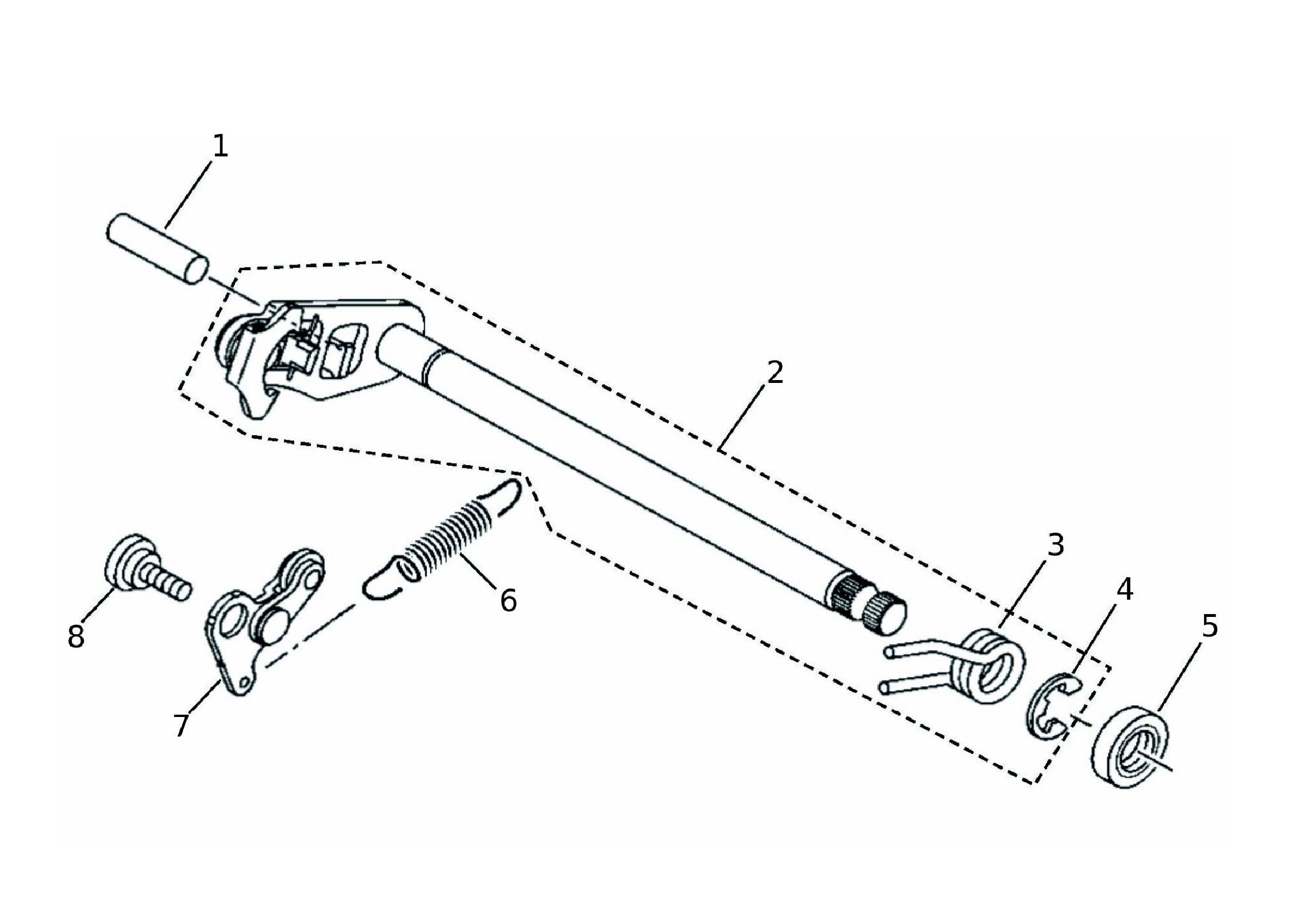 Schaltwelle Schaltwelle