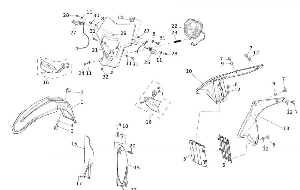 52864_36 Kunststoffteile vorne