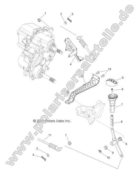DRIVE TRAIN, GEAR SELECTOR