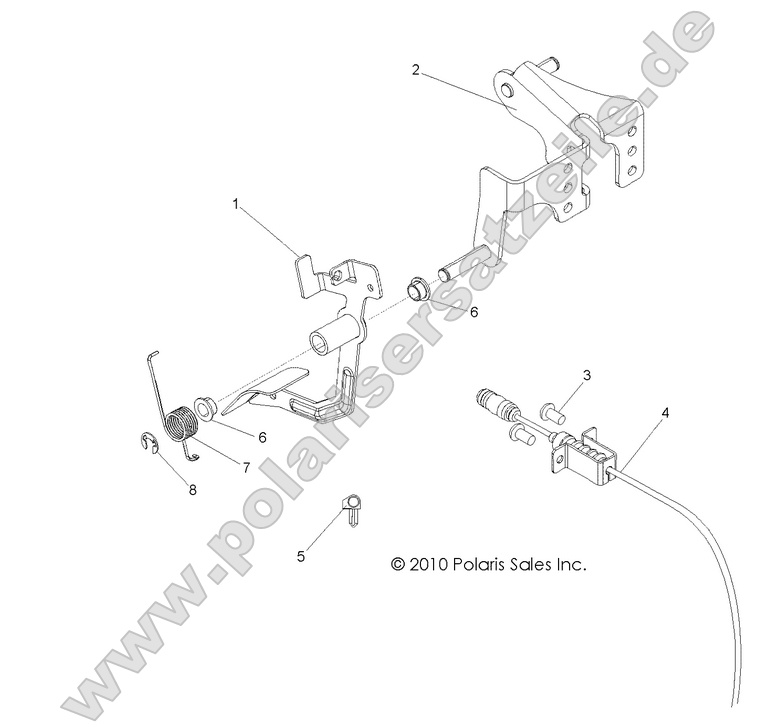 ENGINE, THROTTLE PEDAL