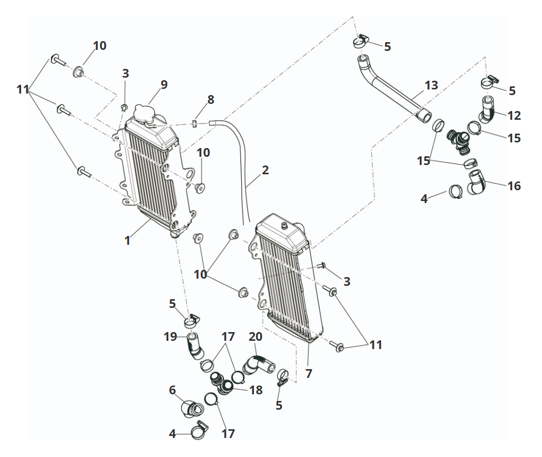Kühlsystem MY25 Kühlsystem MY25