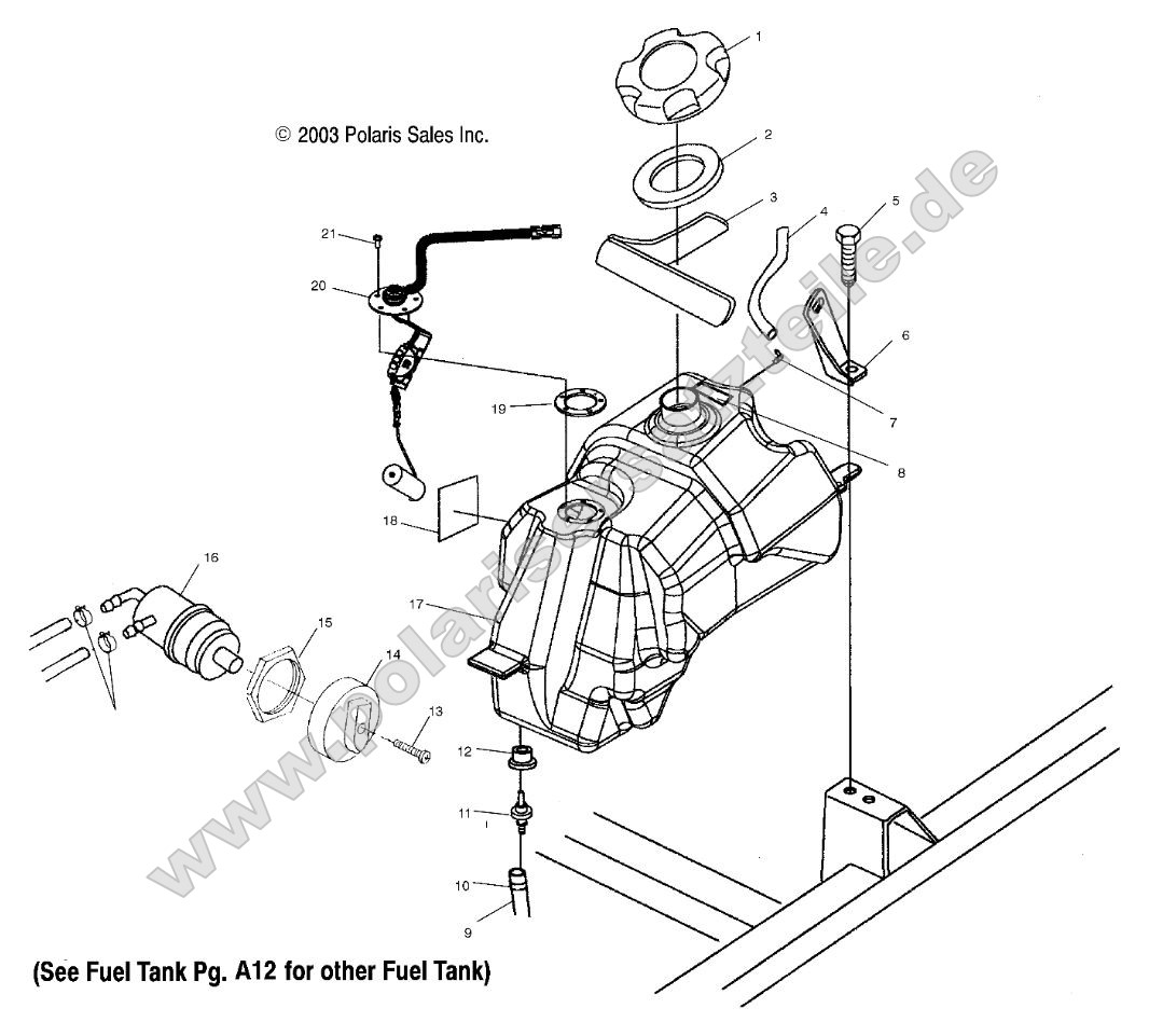 Fuel Tank (4986108610E03)