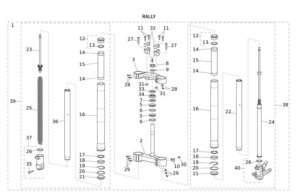 Caballero125MY24-Rallye-Gabel Gabel - Rally