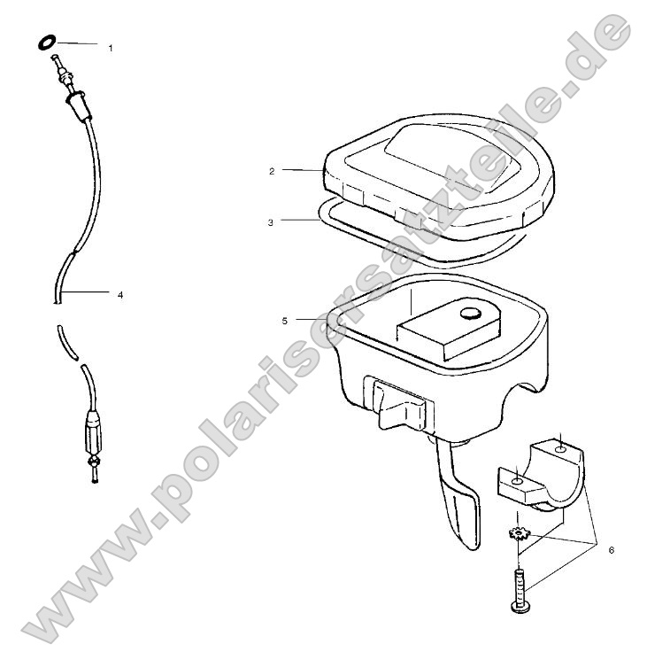 Controls - Throttle Asm/Cable