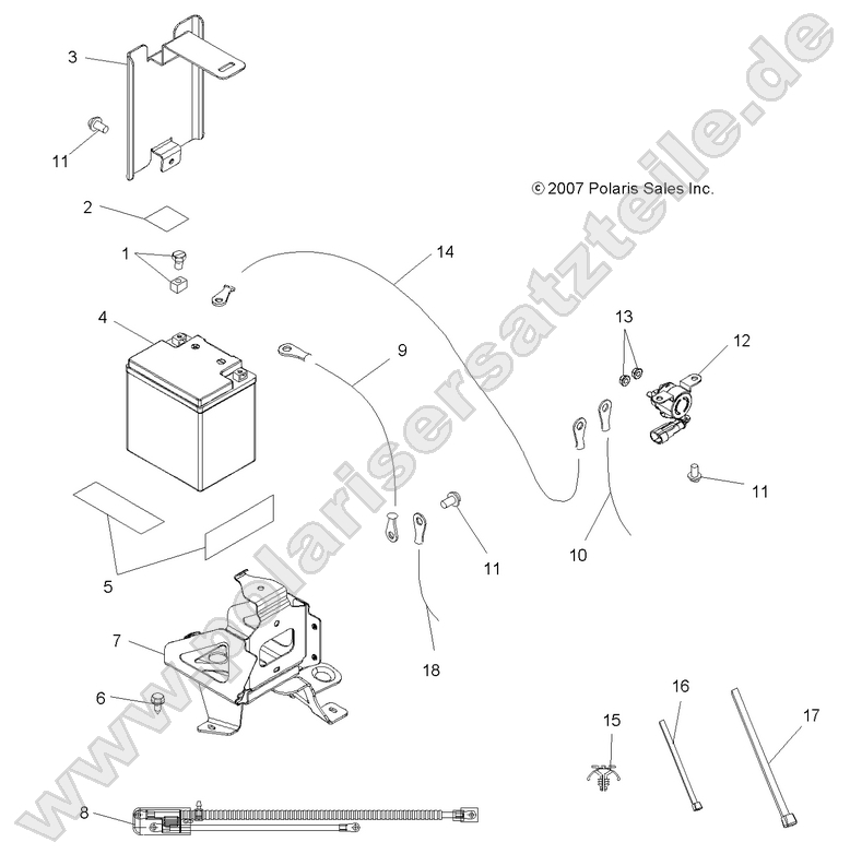 ELECTRICAL, BATTERY BOX
