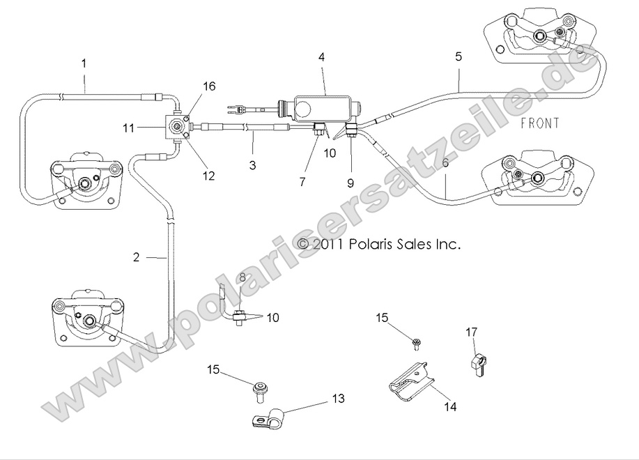 BRAKES, BRAKE LINES and MASTER CYLINDER