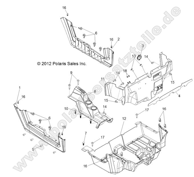 BODY, FLOOR and ROCKER PANELS