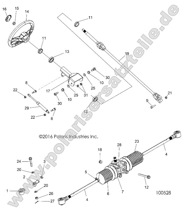 Steering, Steering Asm.