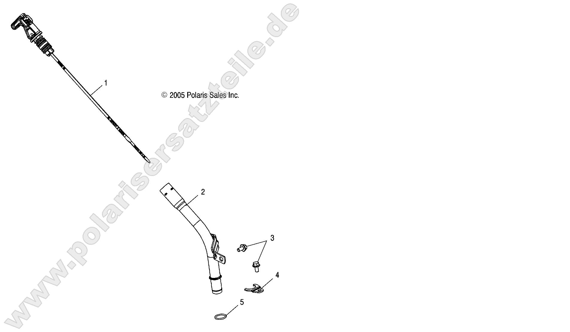 ENGINE, OIL DIPSTICK