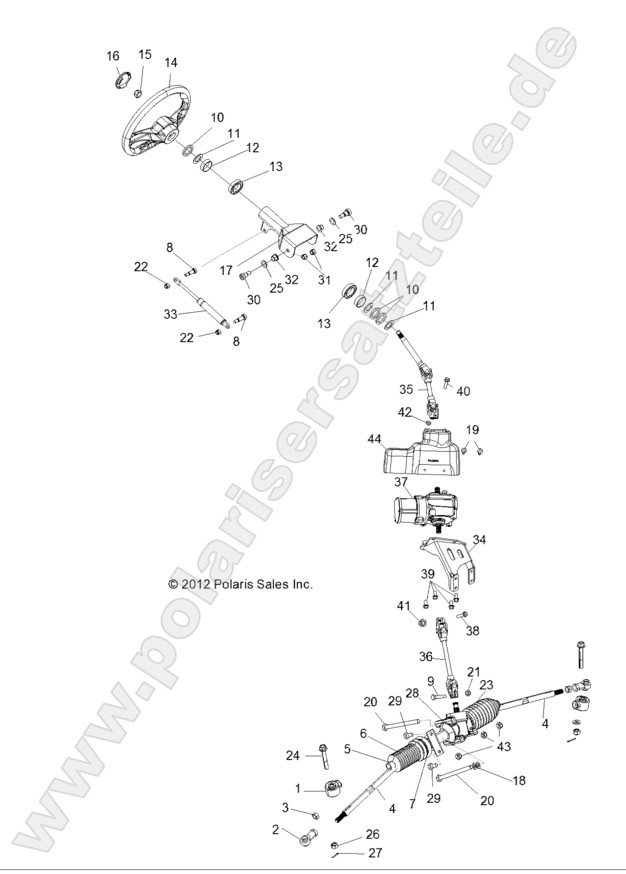STEERING, STEERING ASM.