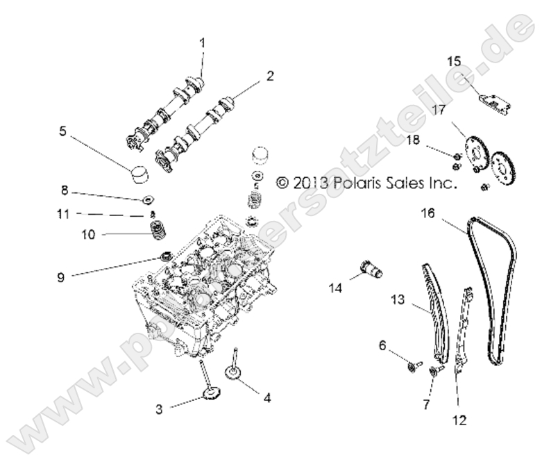 ENGINE, VALVES and CAMSHAFTS